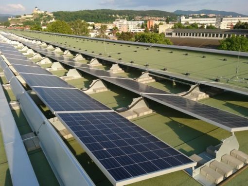 Fotovoltická elektráreň 31kWp Stredná škola stavebná Trenčín