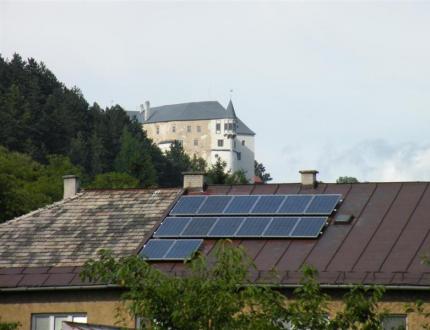 FVE na streche rodinného domu Slovenská Ľupča 3kW