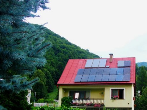 FVE na rodinnom dome Stankovany 4kW