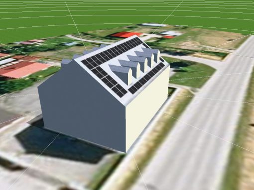 FVE systém 12,4 kWp lokálny zdroj, Kysuce