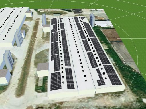 Realizácia fotovoltaickej elektrárne 500kWp vrátane RPD