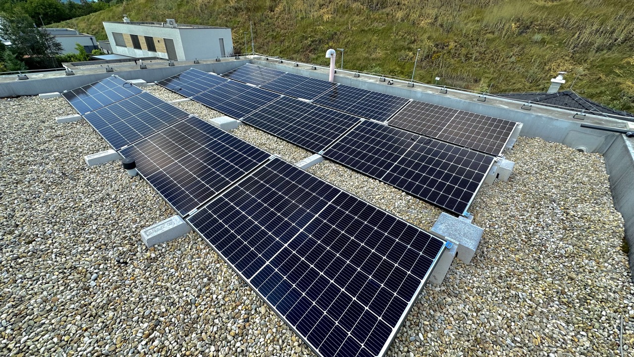 solárny panel realizácia